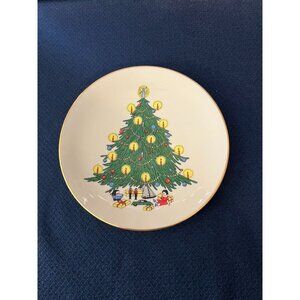 B.C. Clark 82nd Year 1974 Limited Edition Christmas Tree Plate 8.5"